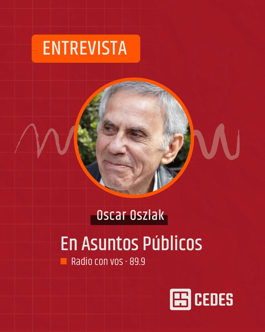Pieza de redes de CEDES — entrevista