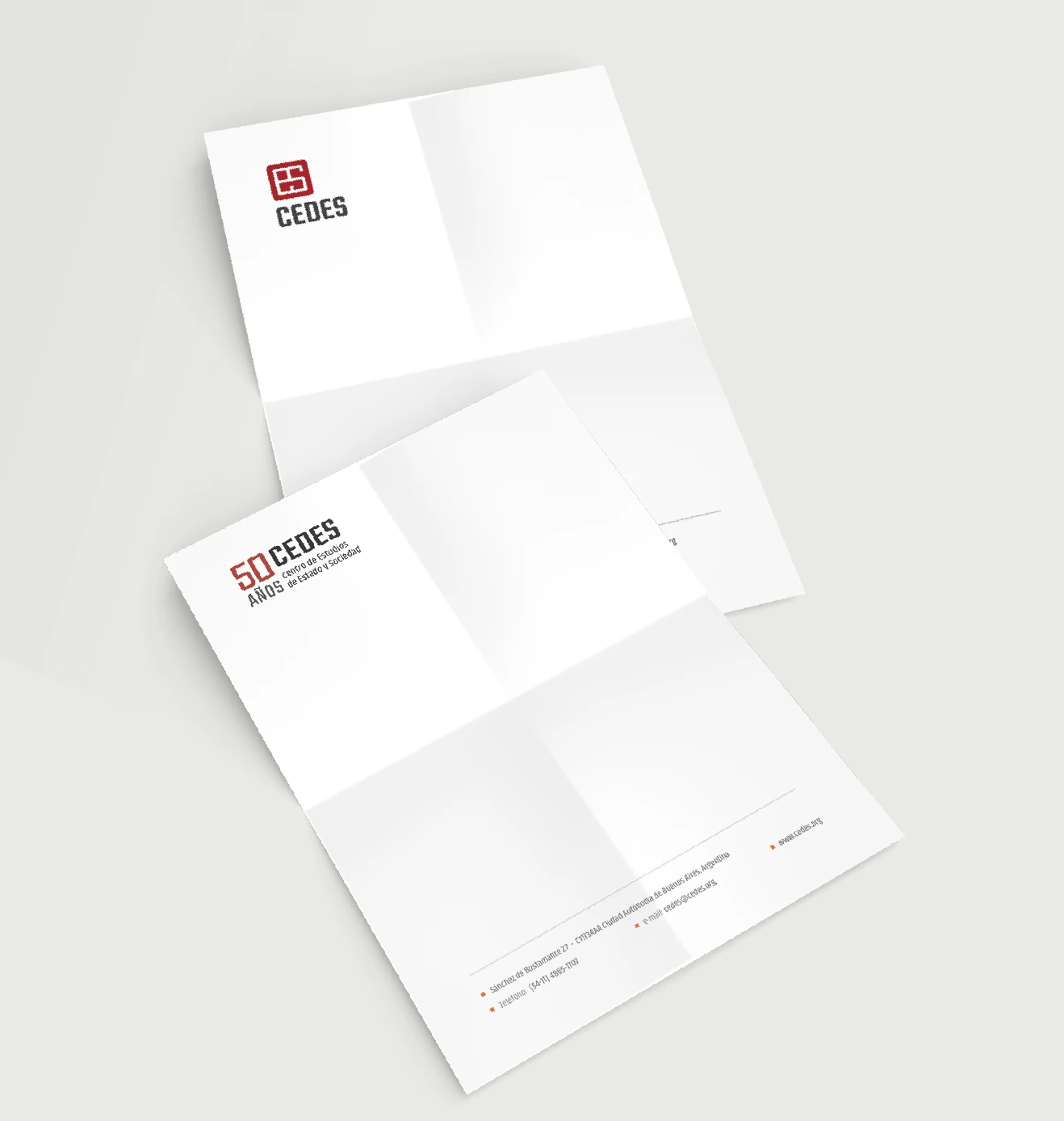 Pieza de redes de CEDES — branding