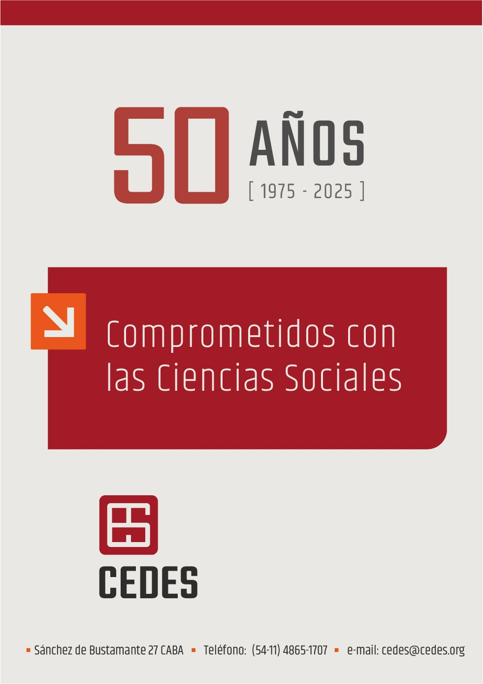 Pieza de redes de CEDES — pieza para redes